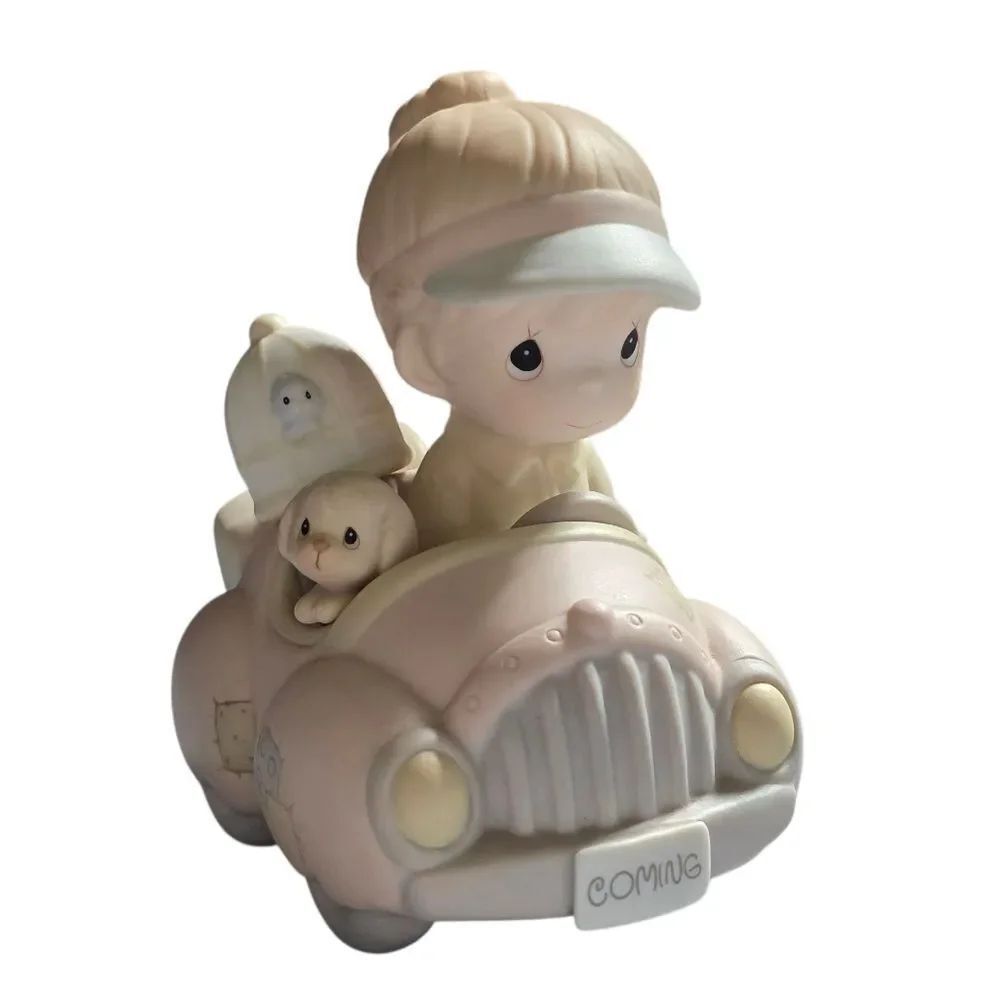 Rare Vintage Precious Moments Figurine "On My Way To A Perfect Day" 1996